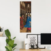 Die Ankündigung - Jan van Eyck Fine Art Poster (Heimbüro)