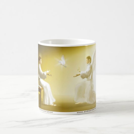 Die Ankündigung Kaffeetasse (Mittel)