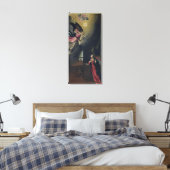 Die Ankündigung Leinwanddruck (Insitu (Schlafzimmer))