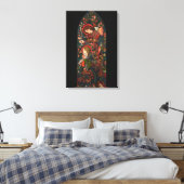 Die Ankündigung Leinwanddruck (Insitu (Schlafzimmer))