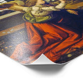 Die Ankündigung | Leonardo da Vinci | Fotodruck (Ecke)