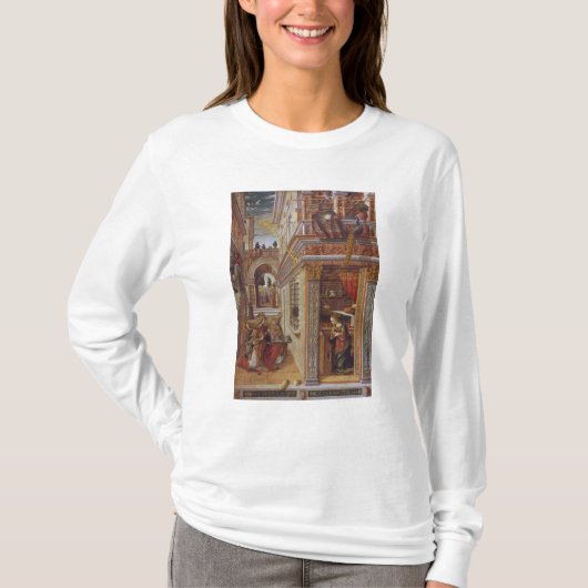 Die Ankündigung mit St. Emidius, 1486 T-Shirt (Vorderseite)
