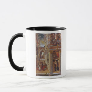 Die Ankündigung mit St. Emidius, 1486 Tasse