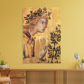 Die Ankündigung mit St. Margaret Leinwanddruck (Insitu (Wohnzimmer))