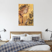 Die Ankündigung mit St. Margaret Leinwanddruck (Insitu (Schlafzimmer))