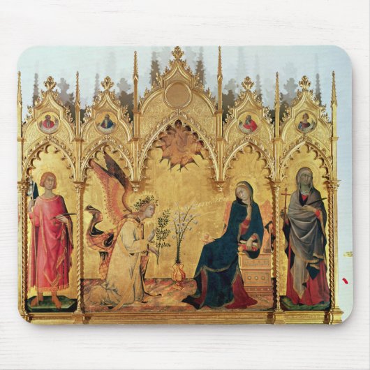 Die Ankündigung mit St Margaret und St. Mousepad (Vorne)