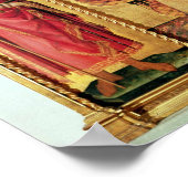 Die Ankündigung mit St. Margaret und St. Poster (Ecke)