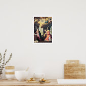 Die Ankündigung (Öl auf Leinwand) Poster (Küche)