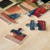 Die Ankündigung (Öl auf Platte) 2 Puzzle (Seite)