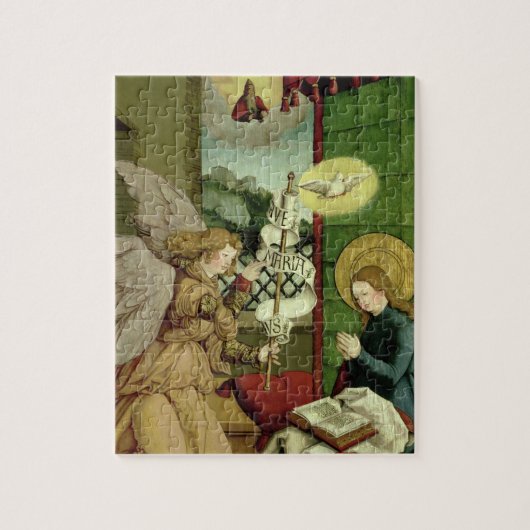 Die Ankündigung (Öl auf Platte) Puzzle (Vertikal)