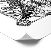 Die Ankündigung Poster (Ecke)