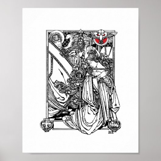 Die Ankündigung Poster (Vorne)