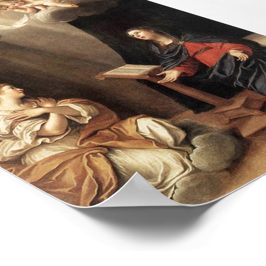 Die Ankündigung Poster (Ecke)