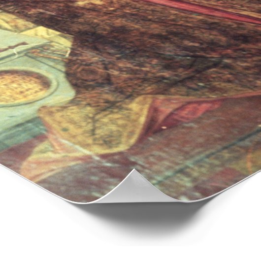 Die Ankündigung Poster (Ecke)