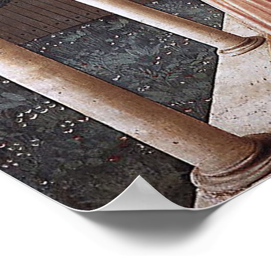 Die Ankündigung Poster (Ecke)