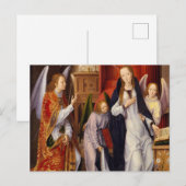 Die Ankündigung Postkarte (Vorne/Hinten)