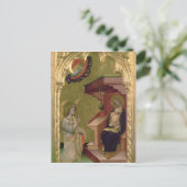 Die Ankündigung Postkarte (Stehend Vorderseite)