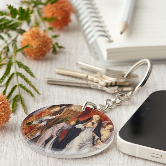 Die Ankündigung Schlüsselanhänger (Vorderseite rechts)