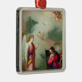 Die Ankündigung Silbernes Ornament (Rechts)