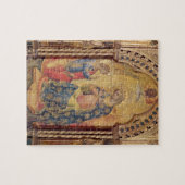 Die Ankündigung (Teil polyptych) (Öl auf Platte Puzzle (Horizontal)