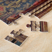 Die Ankündigung (Teil polyptych) (Öl auf Platte Puzzle (Seite)