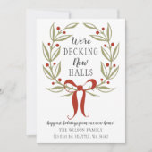 Die Ankündigung über den Rückzug der neuen Hallen (Vorderseite)