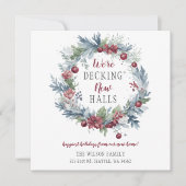 Die Ankündigung über den Rückzug der neuen Hallen (Vorderseite)