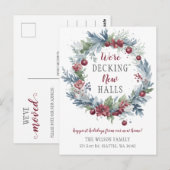 Die Ankündigung über den Rückzug der neuen Hallen Postkarte (Vorne/Hinten)