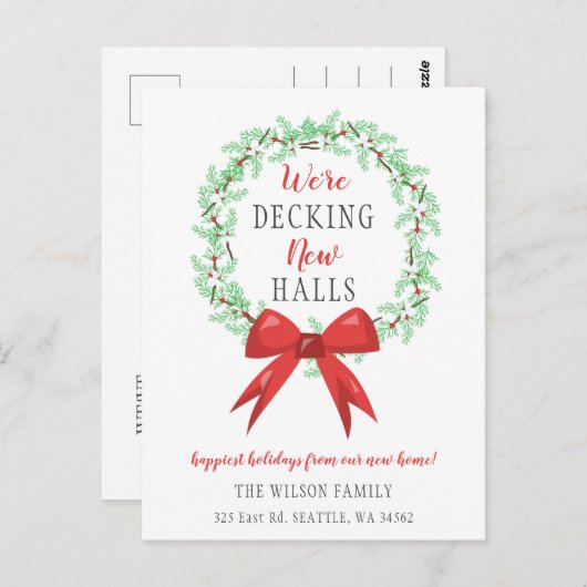 Die Ankündigung über den Rückzug der neuen Hallen Postkarte (Vorne/Hinten)