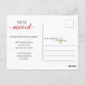 Die Ankündigung über den Rückzug der neuen Hallen Postkarte (Rückseite)