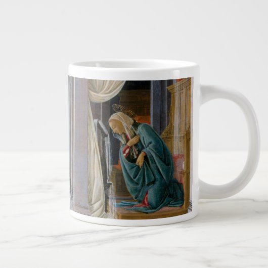 Die Ankündigung um 1485 Jumbo-Tasse (Rechts)