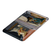 Die Ankündigung, um 1485 Magnet (Linke Seite)