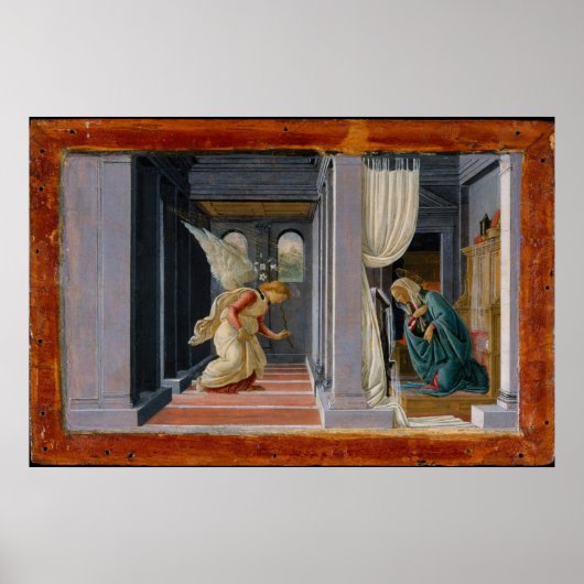 Die Ankündigung, um 1485 Poster (Vorne)