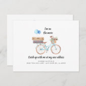 Die Ankündigung "Umzug - neue Adresse Boho - Beweg (Vorne/Hinten)