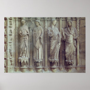 Die Ankündigung und der Visitation Poster