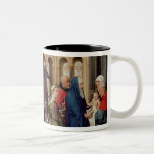 Die Ankündigung und die Darstellung im Tempel Zweifarbige Tasse