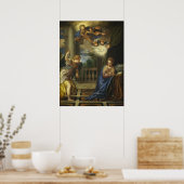 Die Ankündigung - Veronese Kunstposter Poster (Küche)