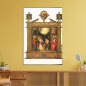 Die Ankündigung von 1581 Leinwanddruck (Insitu (Wohnzimmer))