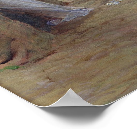 Die Ankündigung von 1908 Poster (Ecke)