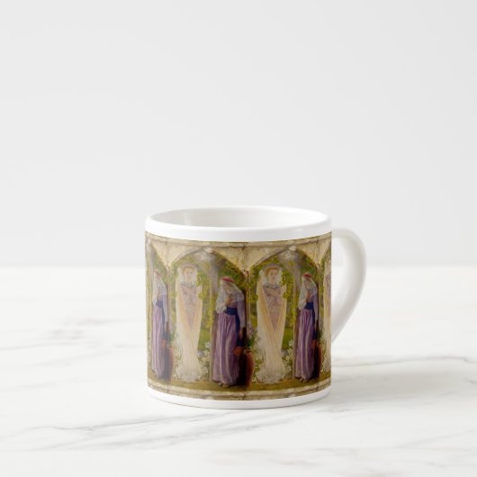 Die Ankündigung von Arthur Hughes Espressotasse (Vorderseite Rechts)