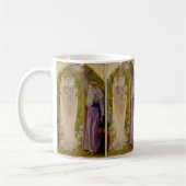 Die Ankündigung von Arthur Hughes Kaffeetasse (Links)