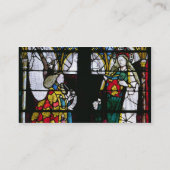 Die Ankündigung, von der Kapelle von Jacques Coeur Visitenkarte (Rückseite)