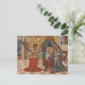 Die Ankündigung von Elias Moskos Postkarte (Stehend Vorderseite)