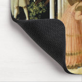 Die Ankündigung von Fra Angelico Mousepad (Ecke)