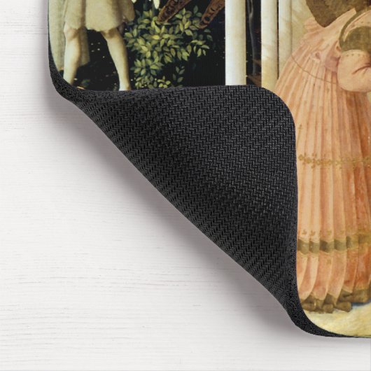 Die Ankündigung von Fra Angelico Mousepad (Ecke)
