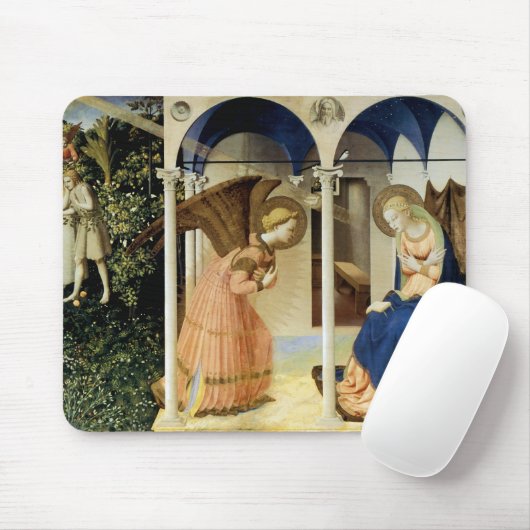 Die Ankündigung von Fra Angelico Mousepad (Mit Mouse)