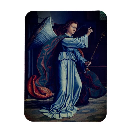Die Ankündigung - von Gerard David, 1506 Magnet (Vertikal)