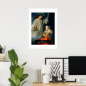 Die Ankündigung von Godfried Schalcken Poster (Heimbüro)
