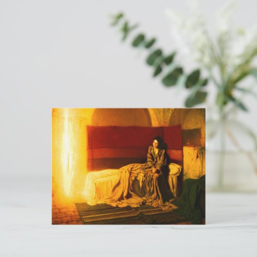 Die Ankündigung von Henry Ossawa Tanner (Stehend Vorderseite)