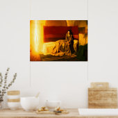 Die Ankündigung von Henry Ossawa Tanner Poster (Küche)